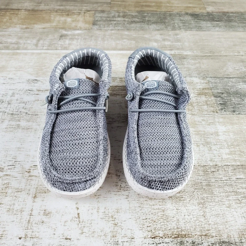 Hey Dude Kids Wally Stretch Slip On Shoes Sz 13 C13 Casual Shoe